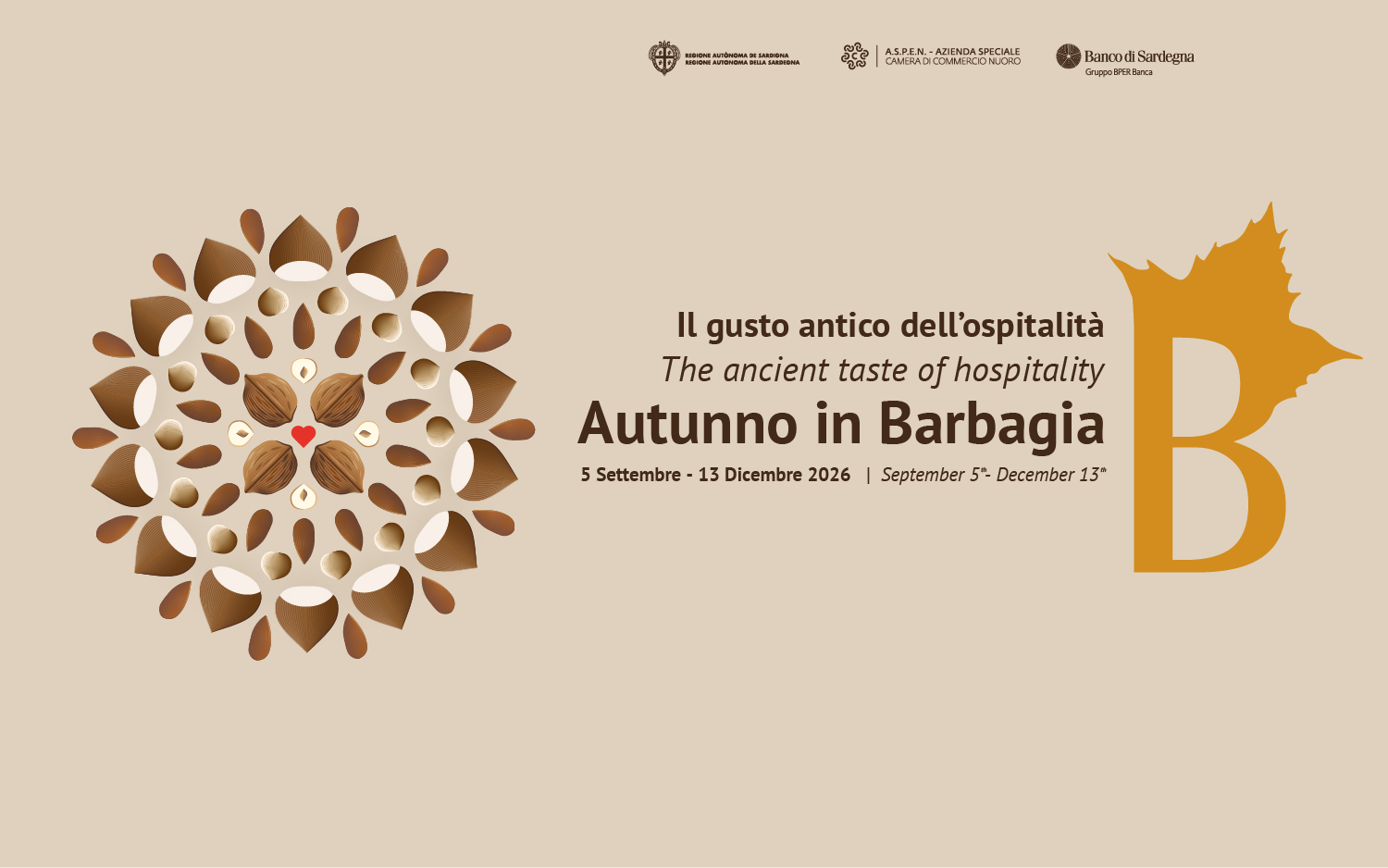 Visualizza il contenuto: Al via la 25ª edizione di "Autunno in Barbagia"