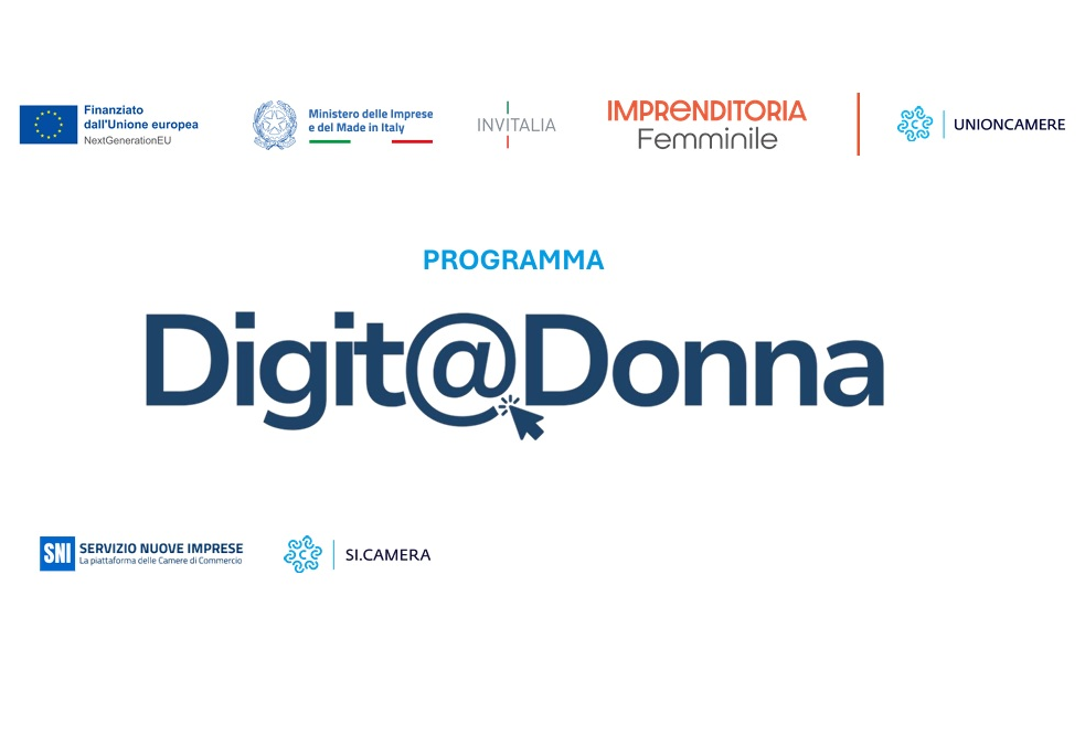 Visualizza il contenuto: Digit@Donna: quattro webinar gratuiti per trasformare un’idea in un progetto d’impresa