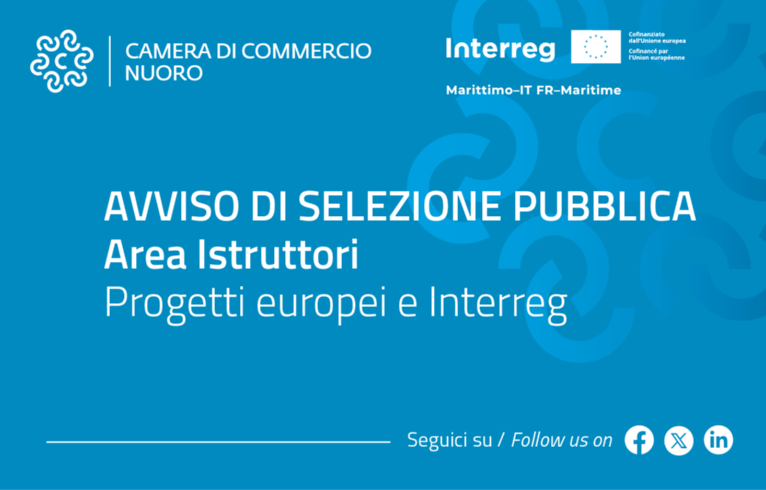 Visualizza il contenuto: INTERREG Italia-Francia Marittimo 2021-2027: selezione pubblica per Area Istruttori | domande entro il 2 ottobre