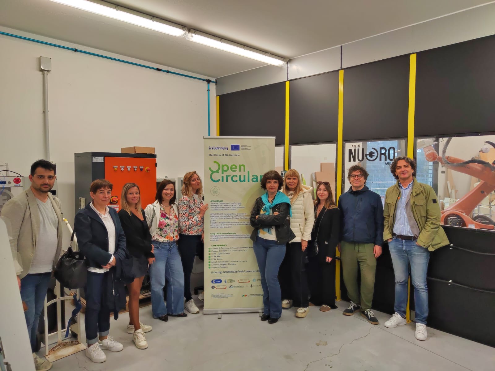 Visualizza il contenuto: Open Circular: a Nuoro due giornate di lavoro e confronto con i partner del progetto Interreg Italia-Francia Marittimo 2021-2027