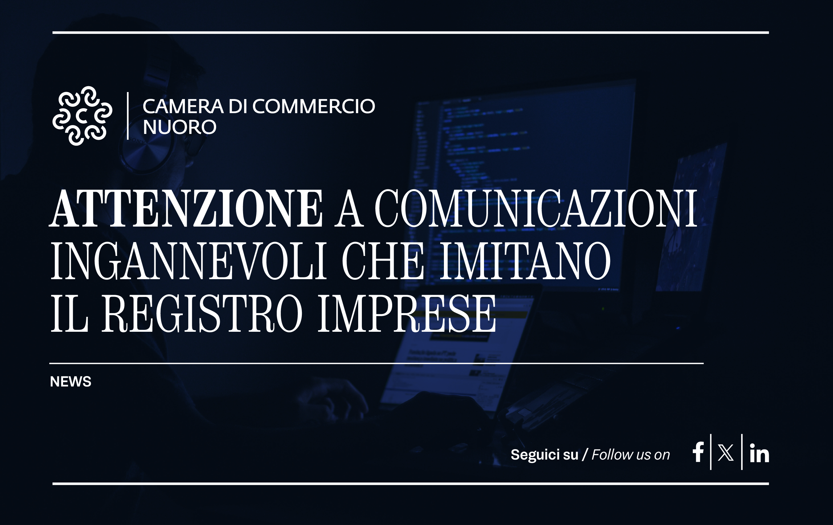 Visualizza il contenuto: Attenzione a comunicazioni ingannevoli che imitano il Registro Imprese