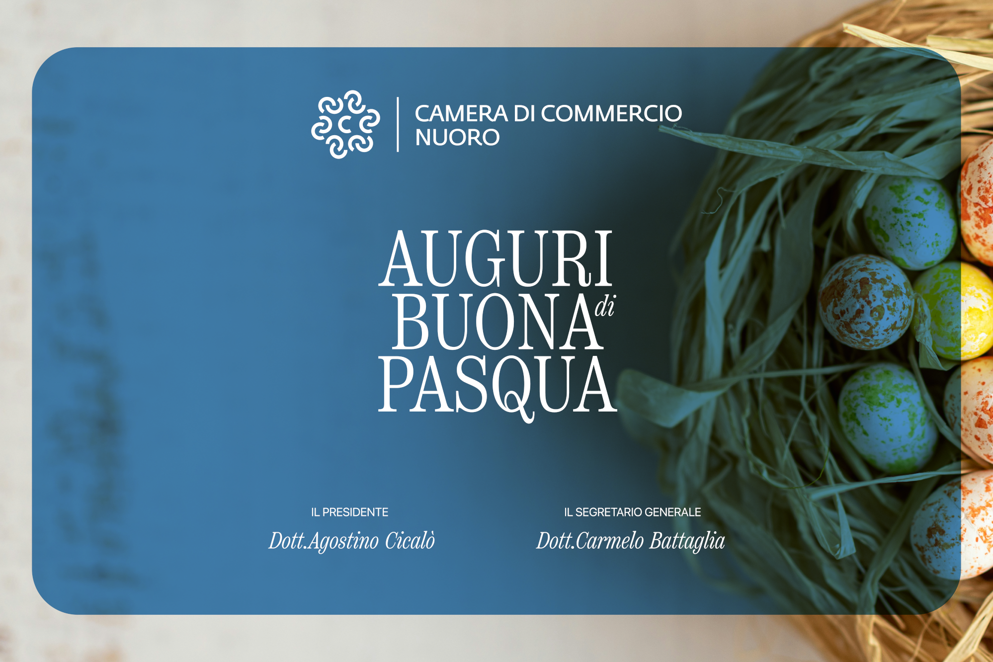 Visualizza il contenuto: Auguri di Buona Pasqua dalla Camera di Commercio di Nuoro