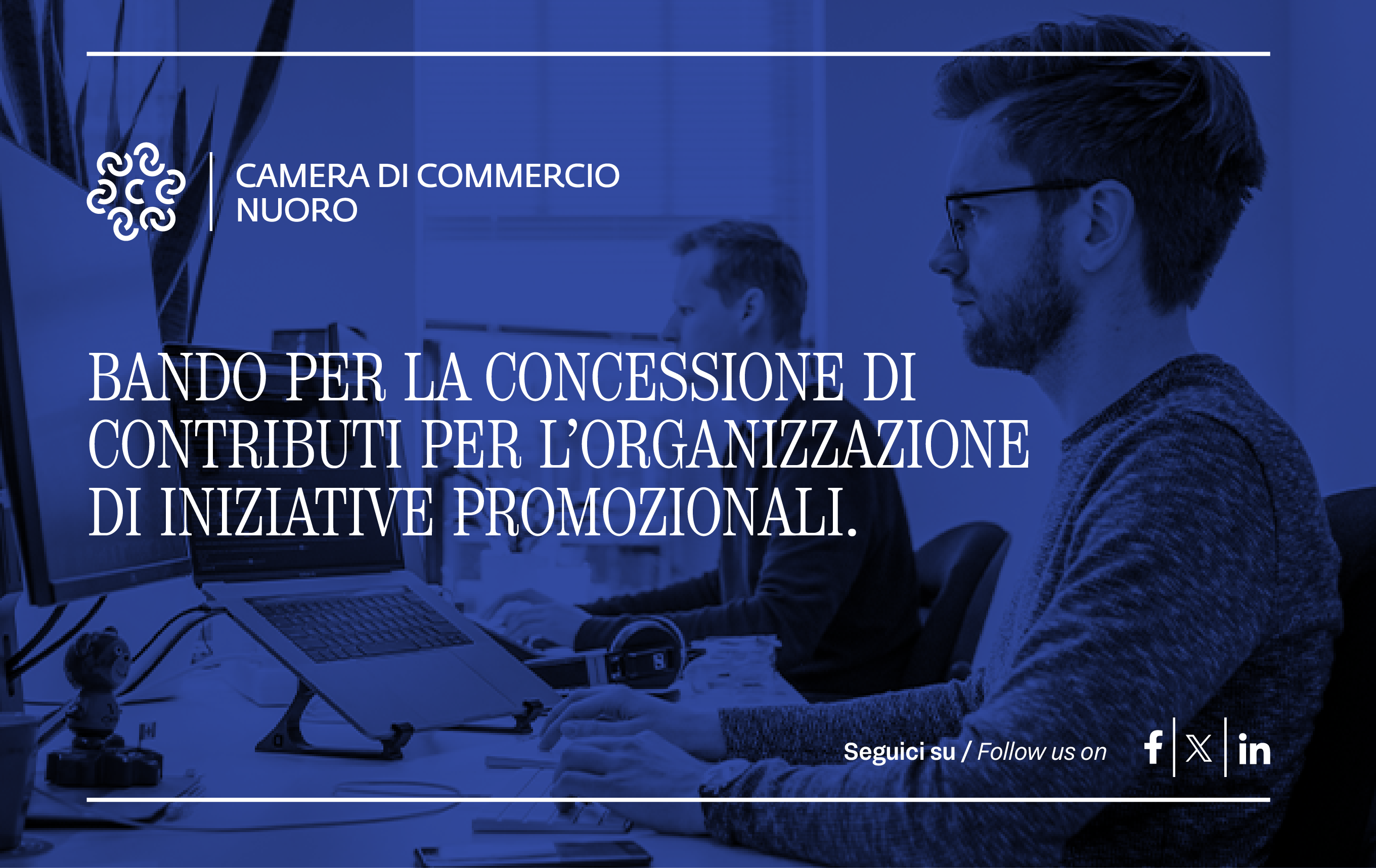 Visualizza il contenuto: Bando per la concessione di contributi per l’organizzazione di iniziative promozionali | 1° semestre 2026 | Domande entro il 30/01/2026
