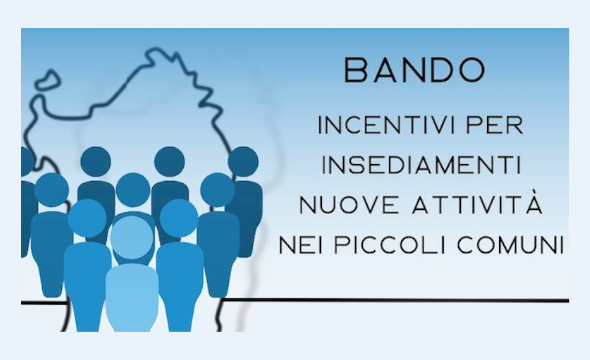 Visualizza il contenuto:  Al via la 3^ edizione del Bando contro lo spopolamento nei piccoli comuni: contributi a PMI e liberi professionisti 